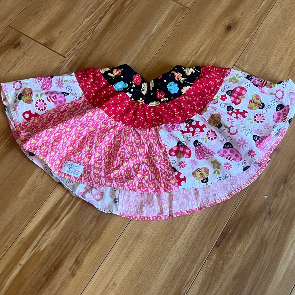 Momi Boutique Patchwork Skirt